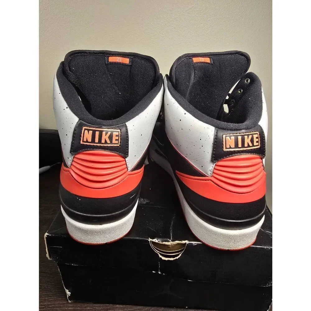 Nike Air Jordan 2 Mens 13 Black 2014 Infrared Cement 23 Sneaker Shoes 385475-023